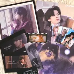 BTS V テテ センイルカフェ特典 フォトブック&A4ポスターセット