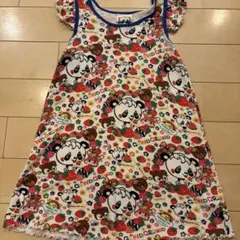 キッズ女の子グラグラ半袖ワンピースのサムネイル