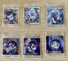 鬼滅の刃 ウエハース遊郭編　ディフォルメシール ６枚セット