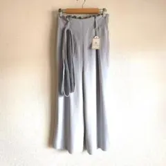 新品　ロペピクニック　ブルー　ワイドパンツ