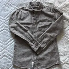 GOSTAR DE FUGA 千鳥柄シャツ 長袖 綿100% 44 M 美品のサムネイル