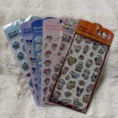 【即日発送】サンリオ ぷくっとシール 6枚セット売り