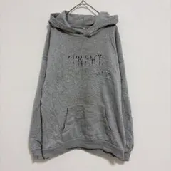 シーイン パーカー フード付 ロゴ ドロップショルダー M 灰色 ポリエステルのサムネイル