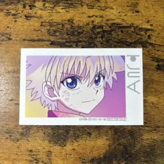 HUNTER×HUNTER Ani-Art 特典カード キルア