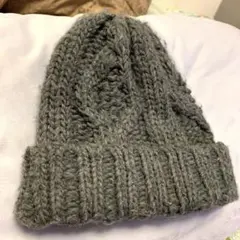 【即発送可能です！】H&Mニット帽 ニットキャップ グレー