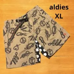 aldies アールディーズ ショートパンツ XL 調整可能 ロープワーク柄のサムネイル
