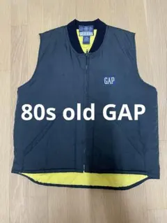 80s old GAP キルティングベスト