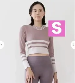 SUKALA ロングスリーブトップス／ダスティピンク／Ｓサイズ／ピラティス