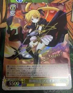 ヴァイスシュヴァルツ　フェイトSSP 2026年最新】フェイト sspの人気アイテム - メルカリ