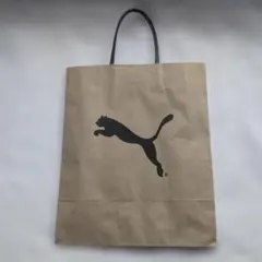 プーマ　PUMA 紙袋 ショップ袋 クラフト紙のサムネイル