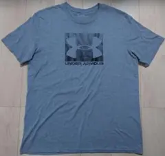 UNDER ARMOR HeatGear Tシャツ【XL】グレー ビッグサイズ