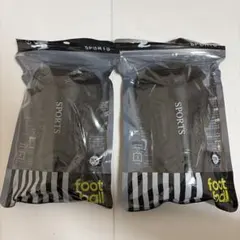 【セット】サッカー すね当て シンガード 黒 未開封