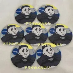 呪術廻戦 パンダ トレーディングマット缶バッジ holiday ノーマル7点