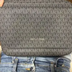 MICHAEL KORS グレー ショルダーバッグ
