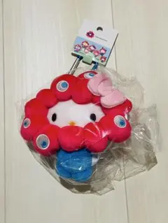 【新品万博会場限定】ミャクミャクなりきり サンリオ キティぬいぐるみカラビナ付き