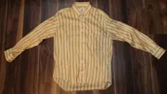 ジバンシーGivencyシルクストライプシャツ　目黒蓮さん
