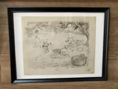 ミッキーマウス　プルート　複製原画 ミッキーマウス プルート 複製原画 - メルカリ