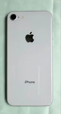 iPhone 8 64GB ホワイト SIMフリー バッテリー100%【傷あり】