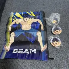 チェンソーマン　レぜ編　ガチャ　ビーム　4点セット　肩ズン　缶バッジ　ポーチ