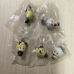 銀魂 めじるしアクセサリー 銀時 月詠 5点セット