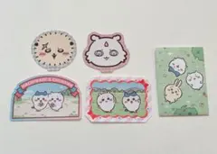 ちいかわ　ダイカットステッカー　　ハチワレ　あのこ　ラッコ
