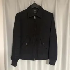 A.P.C. wool DRIZZLER JACKET riri zip