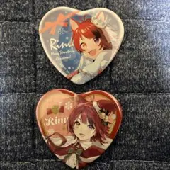 莉犬 ハート型缶バッジ