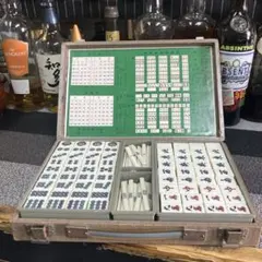 当時物 麻雀 パイ セット 雀 雀荘 背竹牌 昭和 レトロ 骨董 セット
