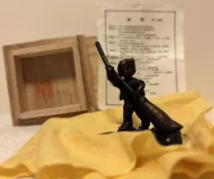 高岡銅器 清浄心 お掃除小僧 置物 文鎮 - メルカリ