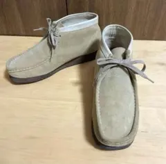 クラークス　ワラビー　メープル　スエード