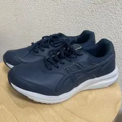 超美品☆asicアシックスゲルファンウォーカー スニーカー ネイビー