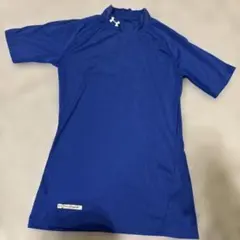 アンダーアーマー　青 半袖 アンダーシャツ