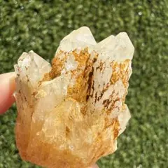 天然水晶クラスター 平行連晶 ロングポイント ゴールデンヒーラー 120g 天然水晶クラスター 平行連晶 ロングポイント ゴールデンヒーラー 120g