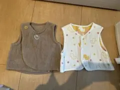 新生児からベビー ベスト 2点セット