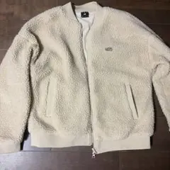 New Balance THE CITY ボアジャケット アイボリー