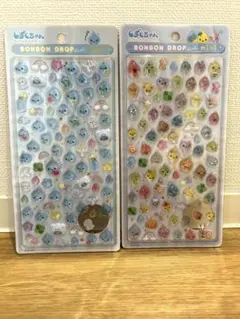 正規品　しずくちゃん　ボンボンドロップシール　ミニ　２枚セット