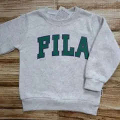 新品 未使用 FILA フィラ 長袖 裏起毛 トレーナー 男の子 95