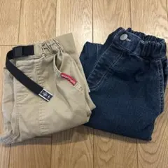 MINNETONKA 130cm ベージュパンツ　branshesジーパン130