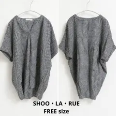 SHOO・LA・RUE（シューラルー）リネン混 ドルマン ブラウス シャツ Ｆのサムネイル