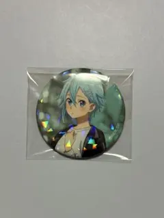 ソードアート・オンライン　ロング缶バッジ　朝田詩乃 SAO シノン & 朝田詩乃 アクリルバッジ 【ソードアートオンライン