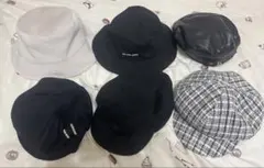 キャスケット ベレー帽 バケハ 帽子 6個 まとめ売り
