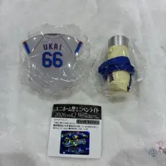 中日ドラゴンズ ユニホーム型ミニペンライト 鵜飼 66