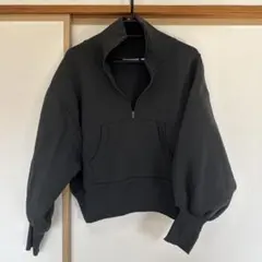 ジップアップ スウェット