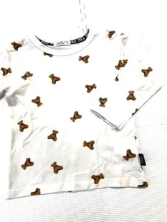 【格安】Polo Baby 【激安】クマ柄 長袖カットソー 100cmくま