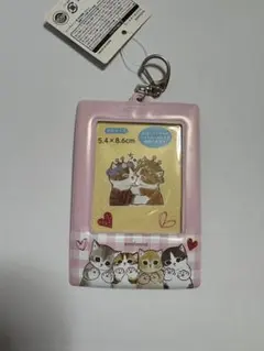 mofusand クリアカードケース　カードホルダー　猫 定期入れ
