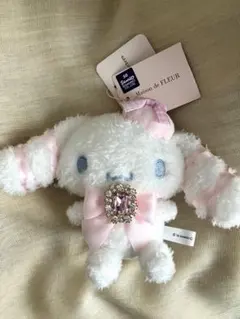 Maison de FLEUR ぬいぐるみ ビジューリボンチャーム シナモロール