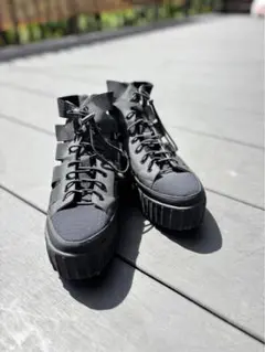 FESSURAフェスーラ　ブラック ハイカットスニーカー 楽天市場】FESSURA HI-TWINS SPORT BLACK レディース サンダル