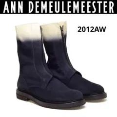 本人期 Ann Demeulemeester フロントジップブーツ 2012AWのサムネイル