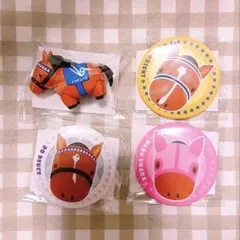 な*な様 サラブレッドコレクション　スクラッチ　ドウデュース　ハルウララ　缶バッ