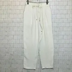 SamanthaMos2 ホワイト リラックスパンツサイズ S シンプル